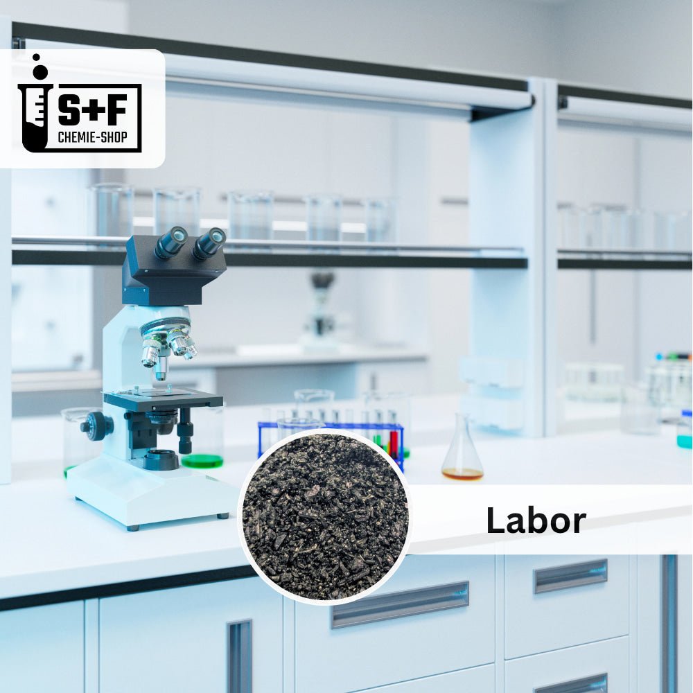 100 g - Kaliumpermanganat (KMnO₄) - S+F Chemie - Shop - Chemikalie