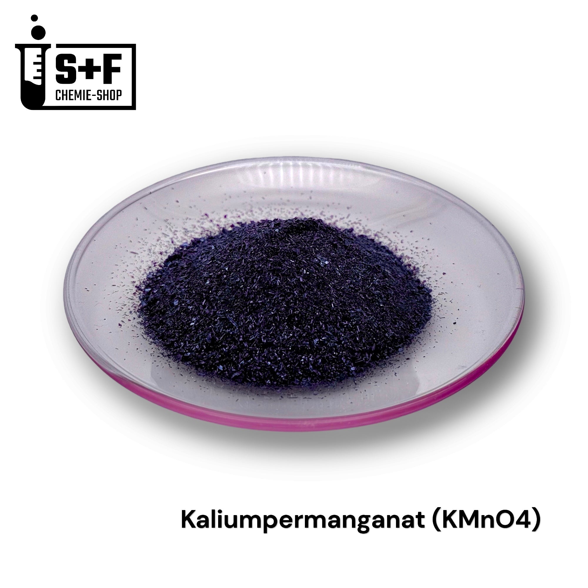 100g - Kaliumpermanganat Pulver (KMnO₄) - S+F Chemie - Shop - Chemikalie