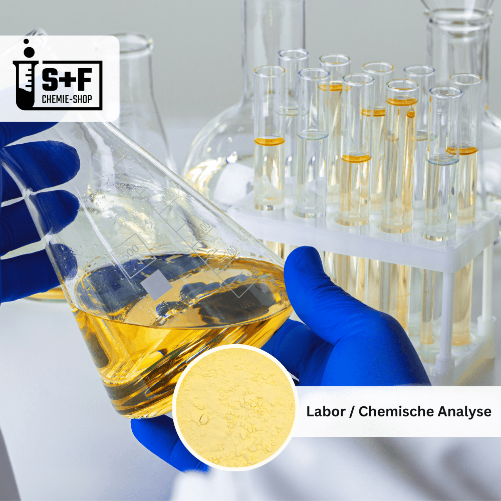 500g - Schwefel (S) | Schwefelpulver | anorganisch | 99,9% - fein gemahlen - S+F Chemie - Shop - Chemikalie
