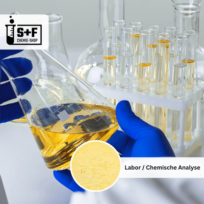 500g - Schwefel (S) | Schwefelpulver | anorganisch | 99,9% - fein gemahlen - S+F Chemie - Shop - Chemikalie