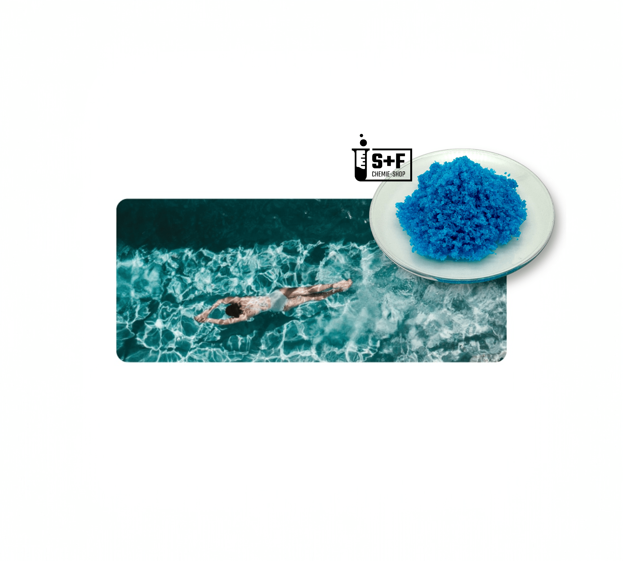 8kg - Kupfersulfat (CuSO₄ · 5H₂O) - S+F Chemie - Shop - Chemikalie