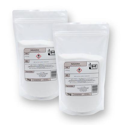 Kaliumnitrat (KNO₃) - [1 kg - 10 kg] - S+F Chemie - Shop - Chemikalie