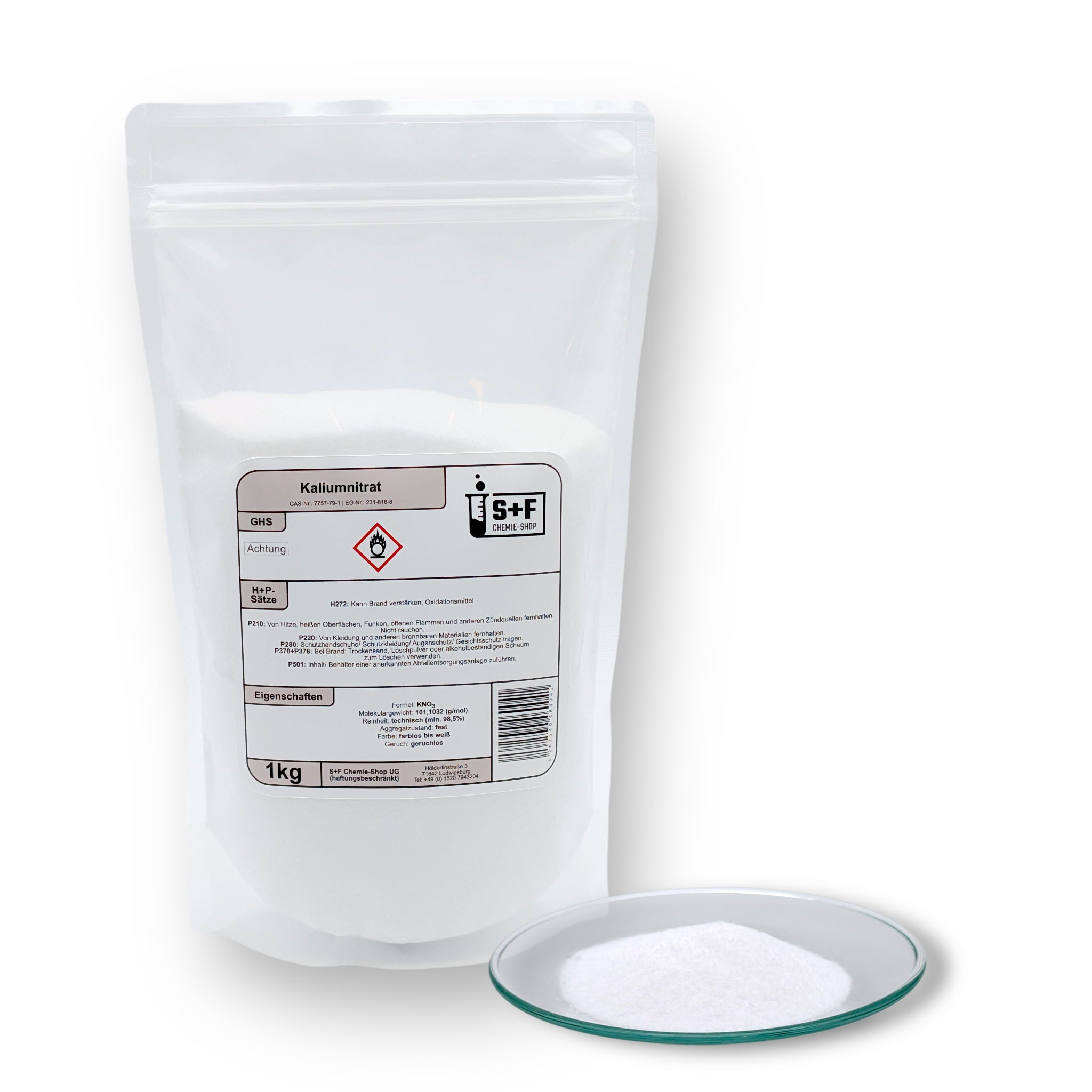 1 kg - Kaliumnitrat (KNO₃)