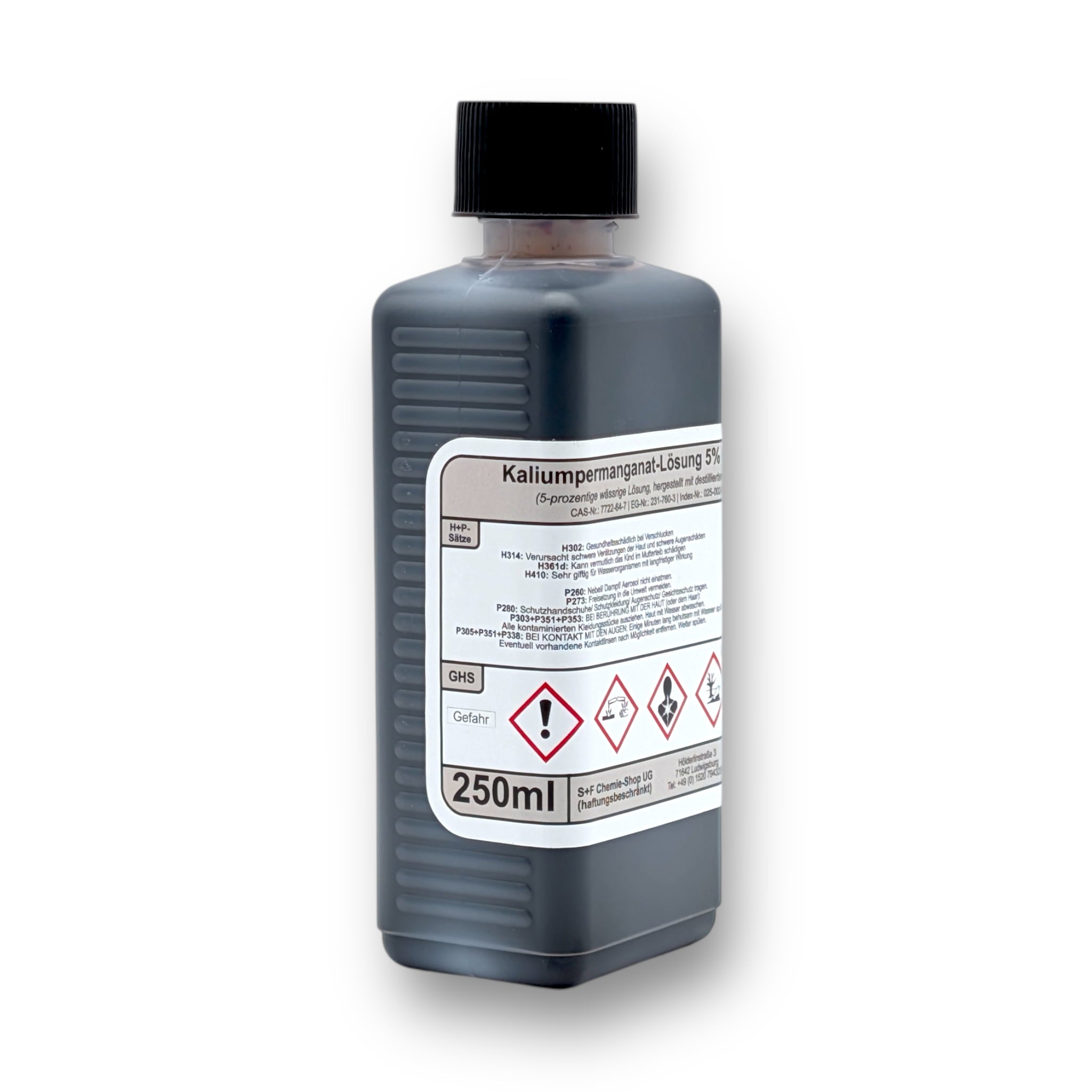250 ml - Kaliumpermanganat-Lösung (5%)