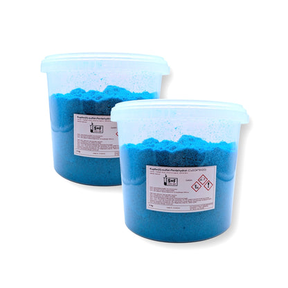 Kupfersulfat (CuSO₄ · 5H₂O) - S+F Chemie - Shop - Chemikalie